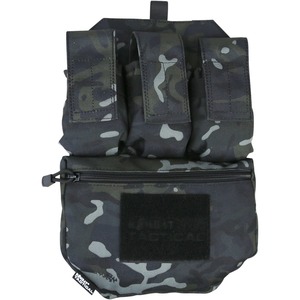 Panel de Asalto Guardian - Bolsa de Utilidad Extra Grande BTP Negra, Panel de Identificación con Velcro, Panel Molle, Camuflaje Personalizado - Product Image 1