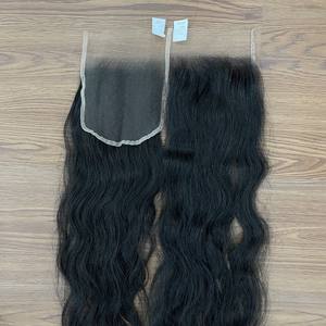 Frontal de Encaje con Cabello Natural Ondulado, Frontal de Encaje para Mujeres Negras, Encaje Suizo HD Transparente - Product Image 5