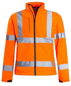 Ropa de trabajo para hombre Abrigo Hi Vis SoftShell Jacket - HH060 Seguridad impermeable - Product Image 5