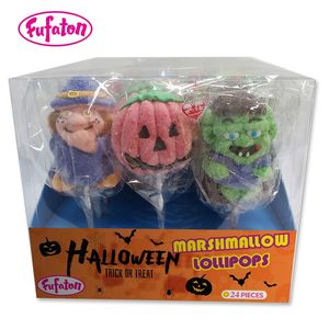 Bonbons multicolores aromatisés aux fruits, crâne factice, <span class=keywords><strong>sucette</strong></span> en guimauve artisanale pour Halloween - Product Image 5
