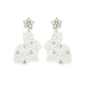 Nouvelle mode boucles d'oreilles oeuf de pâques pour femmes acrylique imprimé pendentif Style Premium perlé bijoux conception personnalisée - Product Image 2
