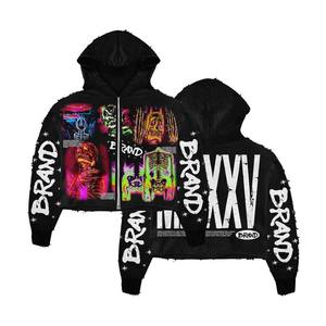 Sudadera con capucha de gran tamaño para hombre personalizada de alta calidad ropa de calle de invierno básica hecha poliéster/algodón precio de fábrica Sudadera con capucha básica al por mayor - Product Image 2