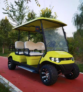 Vente chaude Voiturette de golf électrique à moteur AC 48V 8 places couleur personnalisée homologuée pour la route 72 volts Gulf Cart - Product Image 6