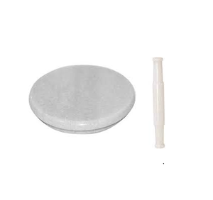 Pastry <b>Board</b> <b>White</b> Marble Rolling <b>Pin</b> for Kitchenware and Restaurants and Handmade Use for Handmade Use - Product Image 3