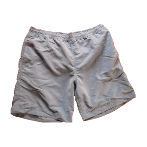 Pantalon de plage en polyester microfibre 100% décontracté pour homme, avec fermeture à glissière, confortable, short en coton 100%, toile solide écologique, plage - Product Image 1