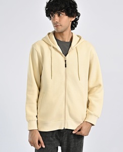 Sweat-shirt à capuche à manches patchwork unisexe épais et lourd en polaire vierge 2025 New Fashion Top Quality Manufacturer - Product Image 5
