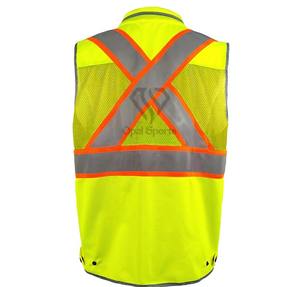 Veste réfléchissante de sécurité réfléchissante, vêtement de sécurité, logo personnalisable résistant, gilet de sécurité réfléchissant haute visibilité - Product Image 3