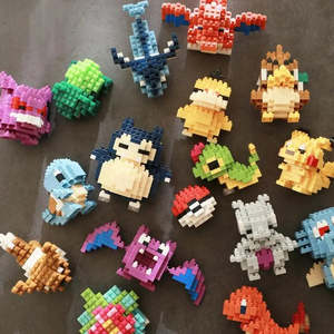 ชุดตัวต่อพลาสติกโปเกมอนการ์ตูนขนาดเล็กสำหรับการผจญภัยแบบ DIY - Product Image 3