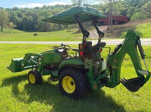 2026 John Deeere 260B <b>Lawn</b> <b>Mower</b> Tractor With Front Loader and Backhoe Implement for Sale with Fast Shipment 2026 John Deeere - Product Image 6