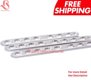 BISONS - Juego de Placas de Bloqueo LCP de Acero Inoxidable Veterinario Reutilizables de 3.5 mm, 6 Piezas + 46 Tornillos para Fracturas Ortopédicas de Perros - Product Image 4