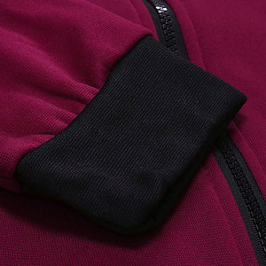 Sudadera con capucha de algodón 100% con cremallera, ropa de moda OEM, venta al por mayor - Product Image 4
