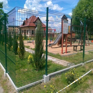 Chứng nhận CE 3D bảng điều chỉnh dây hàng rào 3D Cong Dây hàng rào bảng điều khiển 3D dây lưới hàng rào bảng điều khiển 3D hàn hàng rào an ninh - Product Image 6