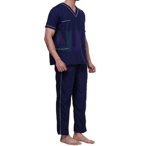 Conjunto de Uniforme Médico de Algodón Ecológico Ligero y Activo para Hombre con Material Absorbente de Humedad y Uso Cómodo - Product Image 5
