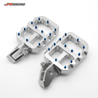 Repose-pieds en alliage d'aluminium CNC avec logo personnalisé, prêts à être expédiés, pour Sur Ron Ultra Bee, améliorations pour moto électrique tout-terrain