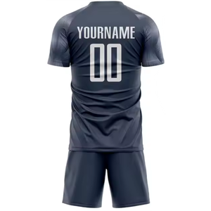 ชุดเสื้อฟุตบอล100% โพลีเอสเตอร์ชุดอุปกรณ์ตัดอัตโนมัติมาตรฐานสูงออกแบบได้ตามต้องการ - Product Image 6