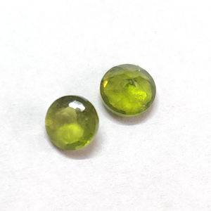 พลอยเทียมเจียระไนแบบหลวมสีเขียว8ชิ้น5มม. 4.75cts รูปทรงกลม $เรา4.75 - Product Image 4