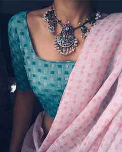 Sari de algodón Chanderi especial Deepawali Suppler indio para ocasiones especiales Use Sari Avilabel at Export - Product Image 4