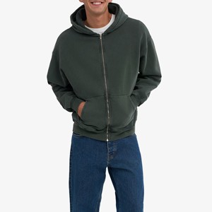 Logo personnalisé Design Sweats à capuche surdimensionnés Pulls pour hommes Sweats à capuche Sweats à capuche en coton Unisexe Épais Confortable Élégant pour les hommes - Product Image 1