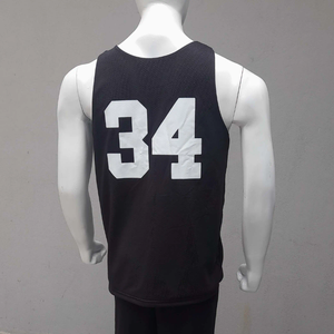 Camiseta de baloncesto en blanco reversible uniforme de baloncesto de secado rápido ropa de baloncesto sublimación al por mayor personalizada - Product Image 3