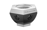 Vaisselle en acier inoxydable ustensiles en cuivre plat de chauffe-plats en céramique chauffe-plats pour les fêtes chauffe-plats buffet s