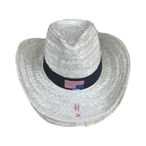 Vietnam tejido a mano 100% Natural elegante sombrero de vaquero de paja diario Casual fiestas al aire libre deportes viajes-todas las edades playa apropiado - Product Image 3
