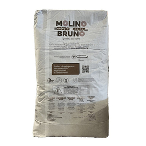 Harina Integral Italiana MOLINO BRUNO de Primera Calidad, Tipo Integrale Media, 25 kg, en Cilindro, para Pizza, Pan, Bollos, Pasteles - Product Image 2