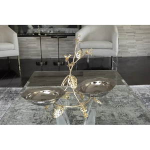 Bol en cuivre martelé de luxe pour les salles d'exposition et les événements de décoration d'hôtel et de restaurant avec des conceptions artistiques sûres de plaqué - Product Image 3