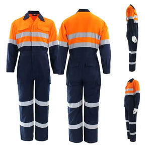 Uniformes de Trabajo Personalizados Unisex para Soldadores, Resistentes al Calor y al Fuego, de Poliéster de Alta Visibilidad, Gruesos y Duraderos - Product Image 5