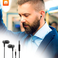 MAIZ EJ-292 Wired Hands-Free Headphones with Dynamic Driver and Plastic Construction 3.5mm Jack for In-Ear PC-Assorted Colors