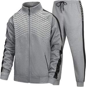 Conjunto Deportivo Informal de 2 Piezas para Hombre, Transpirable, Personalizado, con Contraste, para Correr, Chándal, Cortavientos de Invierno, Hecho en Pakistán - Product Image 1