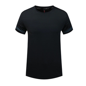T-shirt de course à pied de haute qualité pour hommes, haut de fitness élastique, vêtements de sport respirants pour l'entraînement sportif, t-shirts pour hommes - Product Image 6
