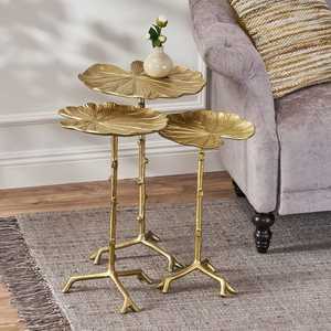 Mesa Consola Moderna de Metal Decorativa Hecha a Mano y Ecológica para Sala de Estar - Product Image 3