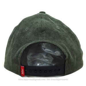 หมวกแก๊ปผ้าลูกฟูกสำหรับ L01หมวกแก๊ปแฟชั่นกลางแจ้งโลโก้แบบออกแบบได้ตามที่ต้องการ - Product Image 5