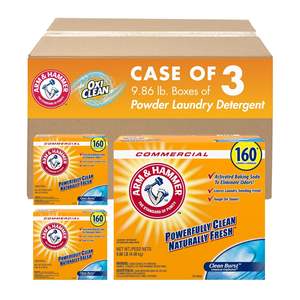 Détergent en poudre 3 en 1, éliminateur de taches Arm & Hammer, assouplissant pour tissus, éliminateur d'odeurs, paquet de 6 kg - Product Image 5