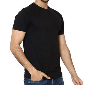 เสื้อยืดผู้ชายทรงสลิมฟิต สตรีทแวร์ ผ้าฝ้าย แขนสั้น สวมใส่สบาย ลำลอง ใส่ได้ทุกวัน แฟชั่นฤดูร้อน สไตล์คนเมือง รับผลิตแบบ OEM ODM - Product Image 1