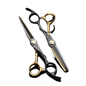 Ciseaux de coiffure de haute qualité Ciseaux à cheveux en acier inoxydable 440c Ciseaux amincissants - Product Image 4