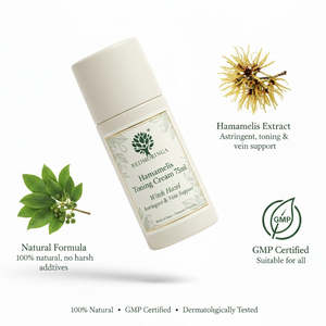 Lozione Corpo Tonificante Astringente all'Hamamelis 75ml, Formula Naturale Idratante Profonda RedMoringa, Testata Dermatologicamente, OEM - Product Image 3