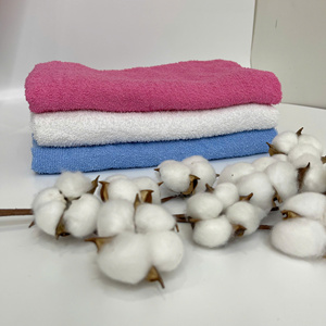 Nuevos Textiles para el hogar 265G OE Vietnam tejido Color sólido Toalla de alta calidad 100% algodón Natural 285gsm 68*137cm a granel - Product Image 2