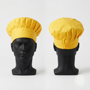 Gorras de Chef OEM de Alta Calidad al por Mayor - Venta de Gorras Unisex Impermeables de Poliéster/Algodón con Estampado Digital y Cierre a Presión Blackhardson - Product Image 4
