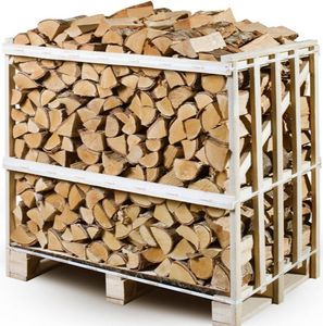 Leña de haya y roble seca al horno de primera calidad, 25cm y 33cm de longitud, manglar, madera dura sin humedad, bolsas de madera para fuego, paletas - Product Image 1