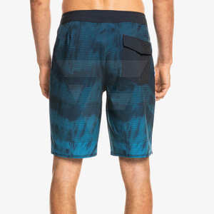 Short de bain personnalisé à motifs floraux et extensibles dans les 4 sens pour hommes Maillot de bain à motif solide Style décontracté Maillot de bain fabriqué - Product Image 2