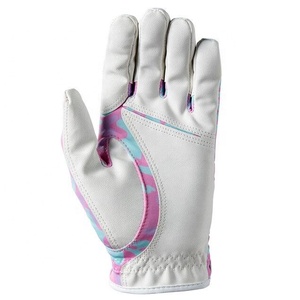 Mayorista Sublimación Camo Diseño Impreso Guantes de Golf Mano Izquierda Para Hombres Mujeres Guante de Golf Premium Cuero Cabretta Resistente al Desgaste - Product Image 6