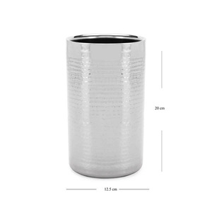 Cubo de champán de Venta caliente para fiestas y bebidas Cubo de hielo de metal con cuchara para bar de cócteles Adecuado para champán o cerveza - Product Image 4