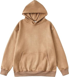 เสื้อมีฮู้ด320อากาศหนาวแขนยาวแกรมผ้าคอตตอนเนื้อนุ่มใส่สบายสวมใส่สบายปักโลโก้ได้ตามต้องการมาตรฐานส่งออก - Product Image 5