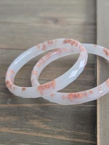 SMART BANGIES BANGLES UNICO COLORIDO RESINA BANGLES MODA Características India Party Acrílico Resina Diseñador Hecho a mano - Product Image 3