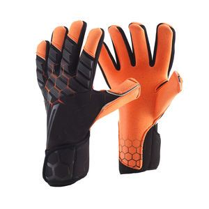 Gants de gardien de but professionnel protéger Latex tricot Football gardien de but gants en cuir Protection des doigts Durable - Product Image 1