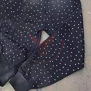 Survêtements d'hiver décontractés à capuche, style unique, faits sur mesure, avec strass, couleur unie, en vente en ligne - Product Image 6