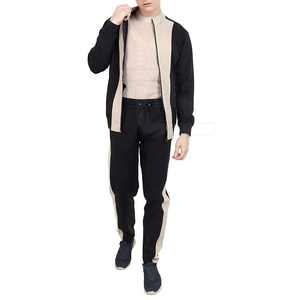 Conjunto de chándal de dos piezas transpirable personalizable para hombre Venta caliente marca de moda con diseño de logotipo para el invierno - Product Image 3