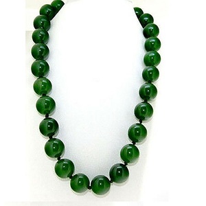 สร้อยคอเรซิ่นสไตล์คลาสสิกประดับมุก งานสั่งทำพิเศษสำหรับงานแต่งงานหรืองานเลี้ยงของผู้หญิง รูปทรงกลม - Product Image 4