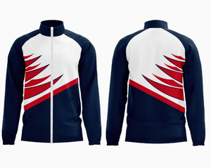 Vente en gros Nouveaux produits personnalisés par sublimation Vêtements de jogging Veste de sport de haute qualité pour homme Fabricant de survêtements - Product Image 2